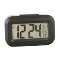 LEENKEA LED Digital Alarm Clock | Snooze, Date & Temperature Digital Alarm Clock Babs Black