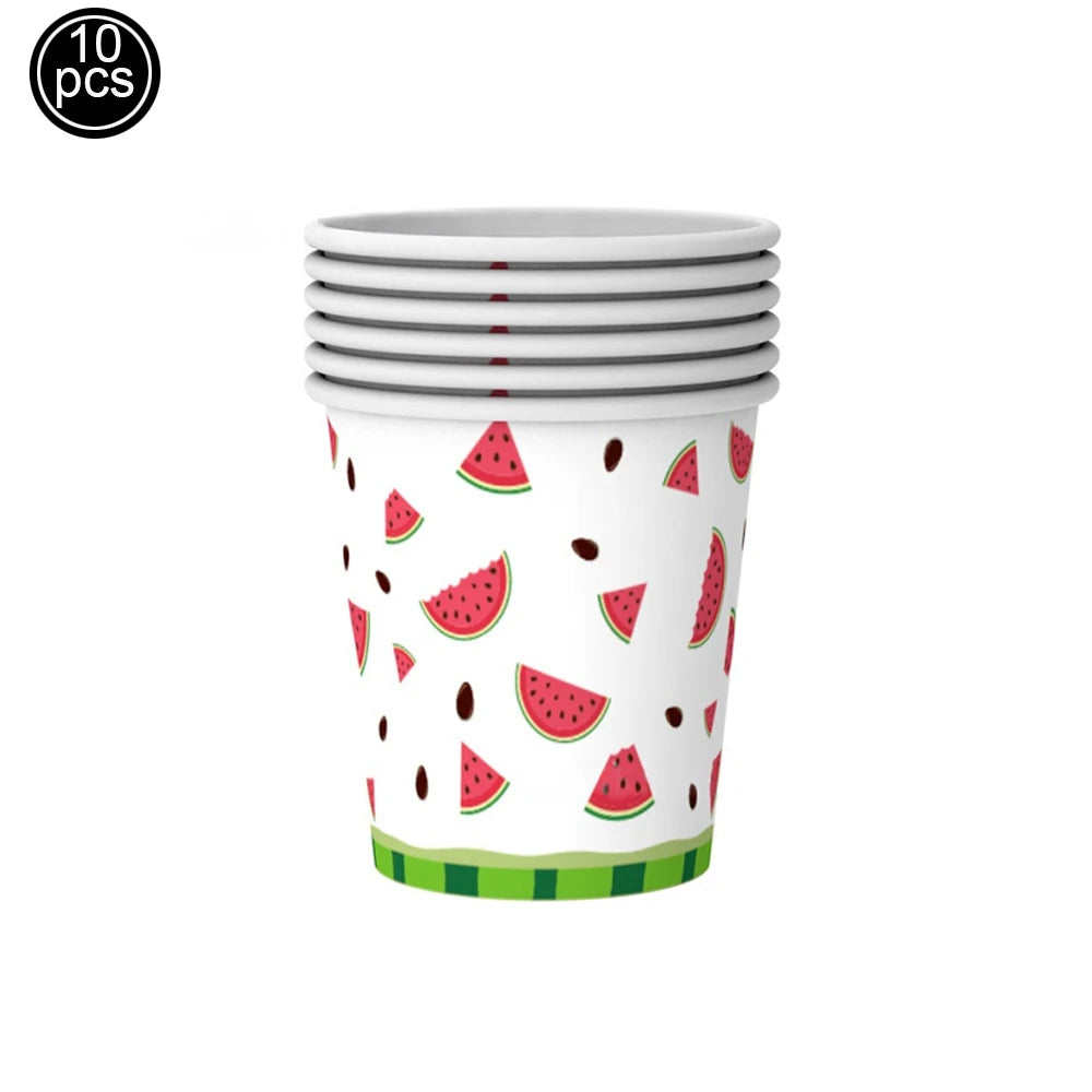 Watermelon Cupcake Toppers – One In A Melon 1st Birthday Cupcake Toppers Babs cups