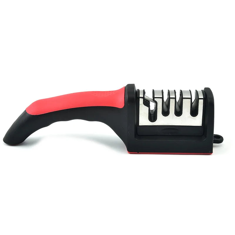 4-Stage Knife Sharpener – Fast, Safe & Ergonomic Kitchen Tool Knife Sharpener Babs 1pc XXL
