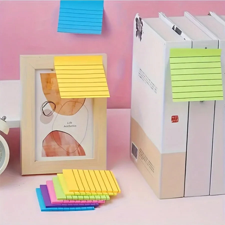 Colorful Thick Tearable Memo Book – 4 Colors Notepad Tearable Memo Notepad Babs