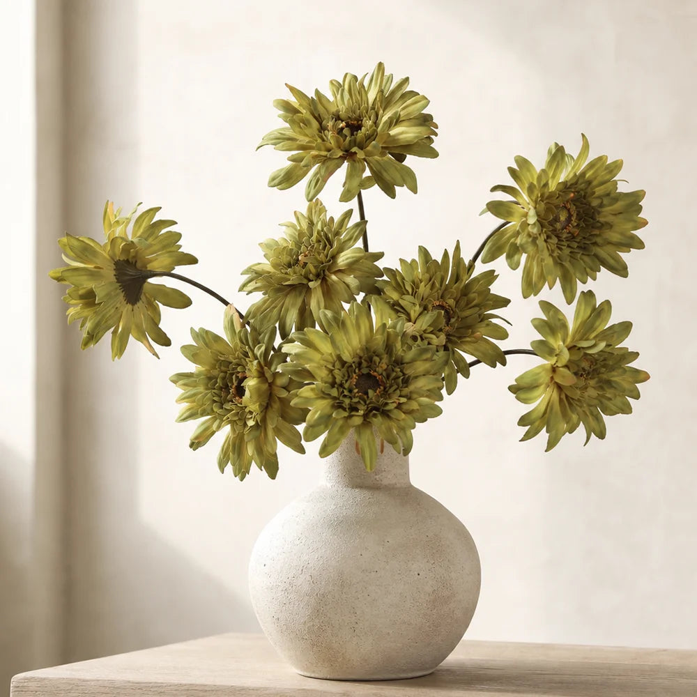 Artificial Daisy Bouquet – Silk Fall Floral for Home & Wedding Décor Artificial Flower Bouquet Babs