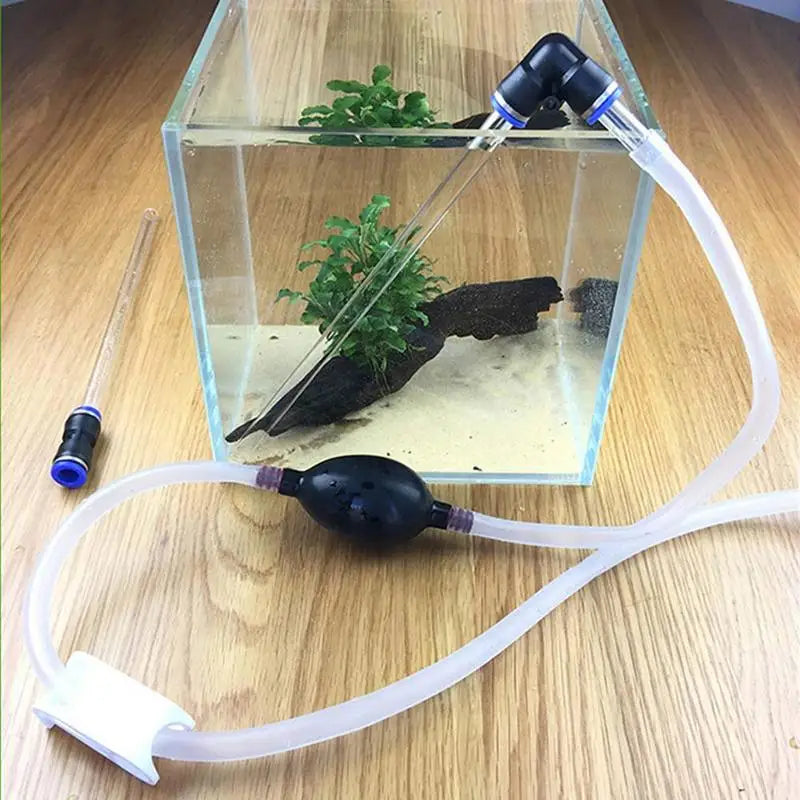 Aquarium Gravel Vacuum Siphon Pump – 1.8m Water Changer Aquarium Siphon Cleaner Babs