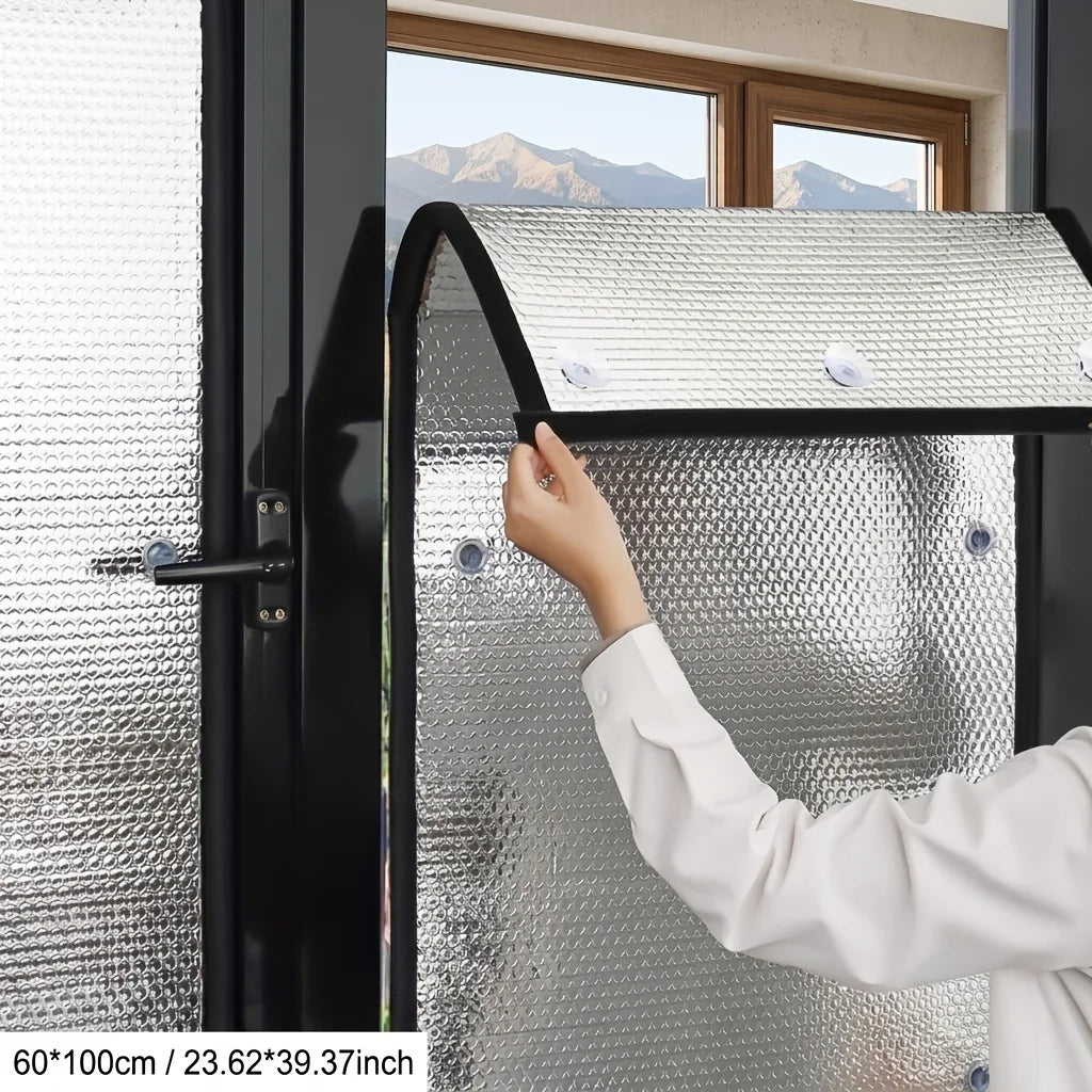 Window Insulation Film – UV Blocking Solar Heat Shield Foil Window Insulation Film Babs 60X100cm