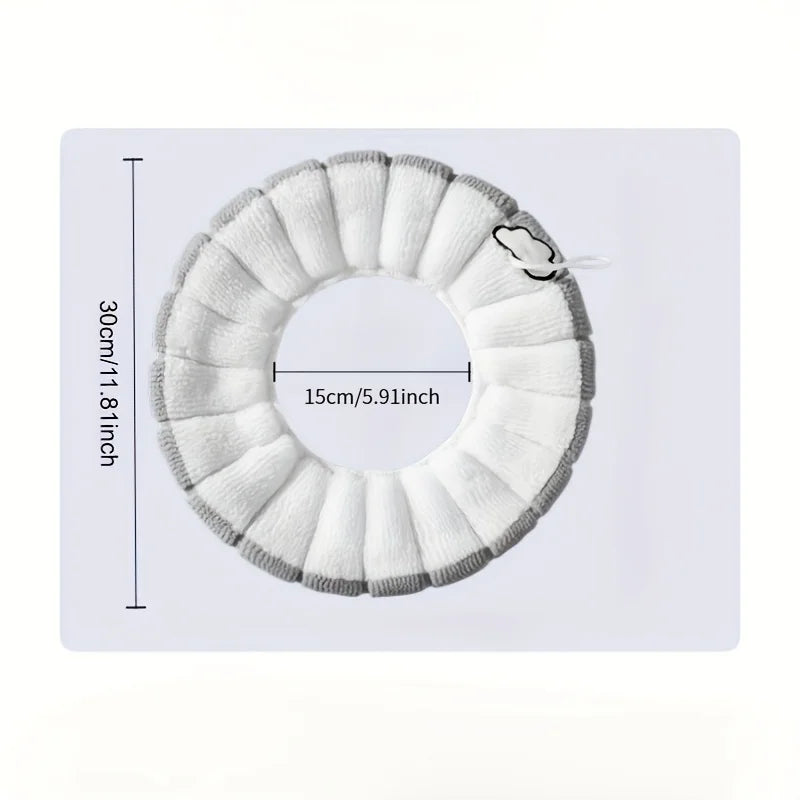 Stretchable Washable Toilet Seat Cushion Cover with Handle Toilet Seat Cover Babs
