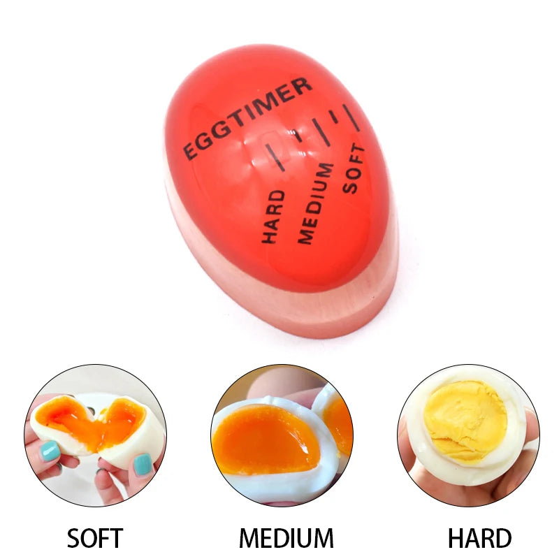 Egg Cooking Timer Clock – Color Changing Boiled Egg Indicator Egg Cooking Timer Babs