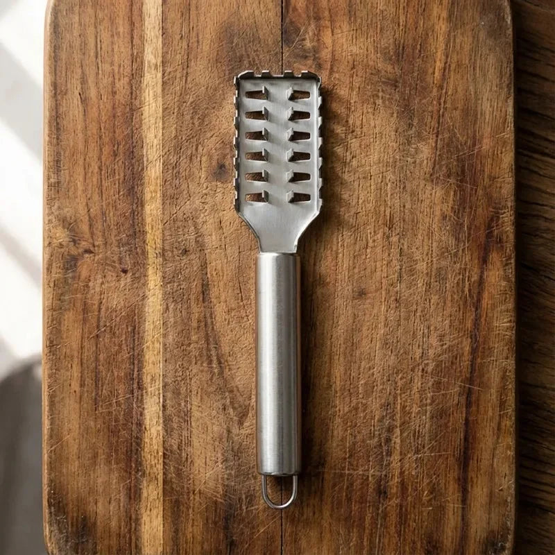 Multi-Purpose Kitchen Scraper – Fish, Ginger & Veggie Tool Kitchen Scraper Babs