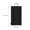 Wall-Mounted Martial Arts Belt Rack – Holds 12 Belts Belt Display Rack Babs Black