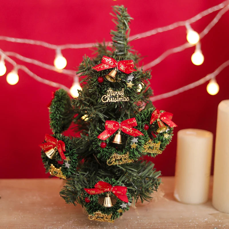 10PCS Mini Christmas Bell Pinecone Wreath Hanging Ornaments Christmas Ornaments Babs