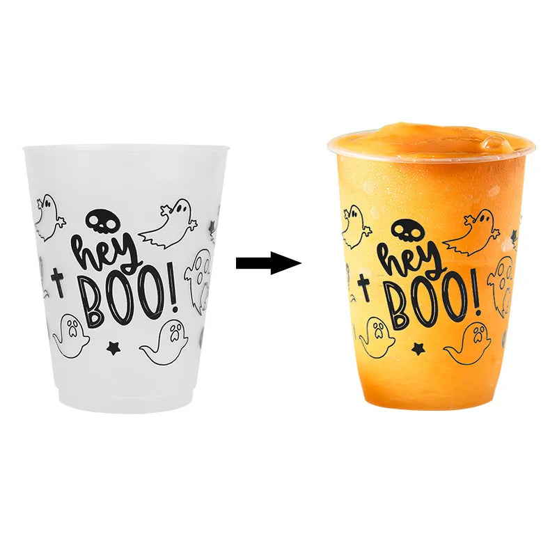 24pc Halloween Skull Plastic Cups – Spooky Party Drinkware Halloween Party Cups Babs