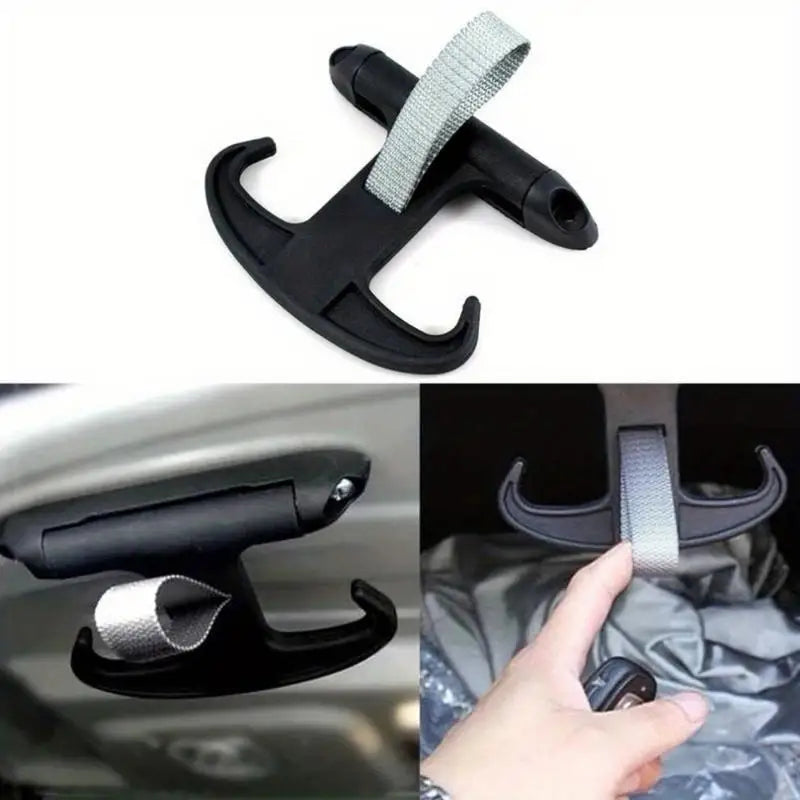Car Trunk Horn Hook – Plastic Hidden Cargo Storage Hook Car Trunk Hook Babs