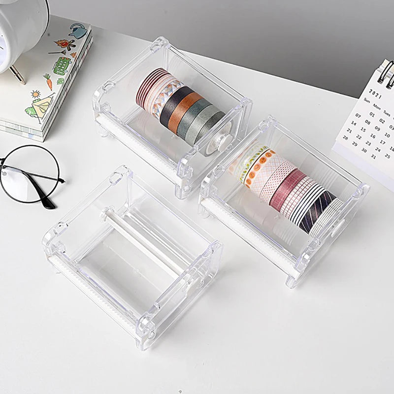 Washi Tape Dispenser & Masking Tape Cutter Organizer Tape Dispenser Babs