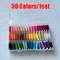 Cotton Embroidery Floss Kit 50 Colors with Storage Box Embroidery Floss Kit Babs 50 Colors