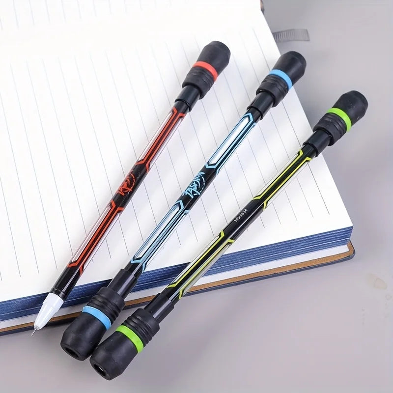 Rotating Spinning Pencil Set – Hand Training & Anti-Slip Grip Spinning Pencil Set Babs Dark Khaki