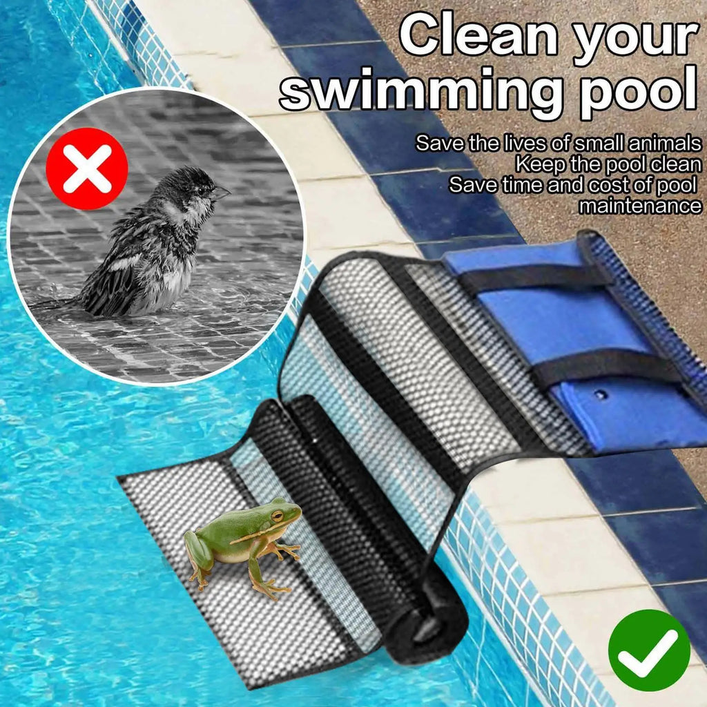 Animal Pool Escape Ramp – Wildlife Rescue Ladder for Frogs Wildlife Rescue Ramp Babs