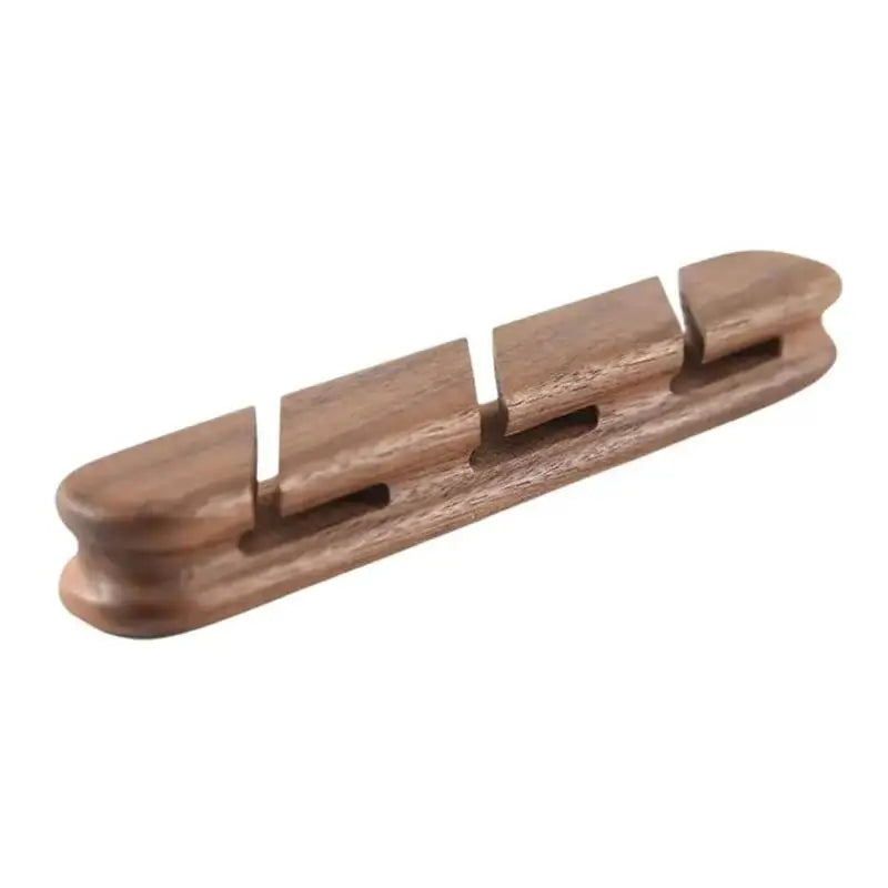 Solid Wood Cable Organizer – Desk Cord & Headphone Manager Cable Organizer Babs big walnut