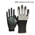 Ultrathin Rubber Insulating Gloves 400V/500V Touch Screen Safe Electrical Safety Gloves Babs A