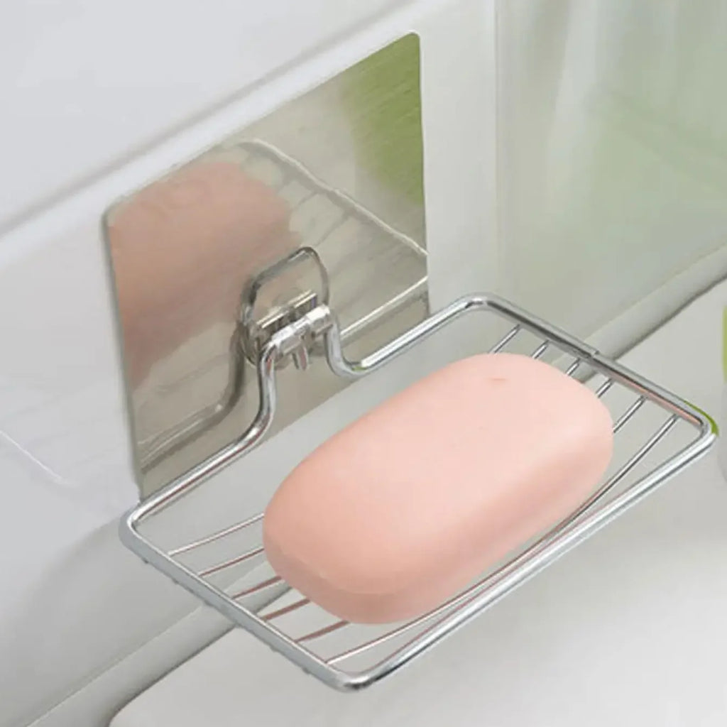 Wall Mounted Stainless Steel Soap Holder & Drainage Tray Soap Holder Babs