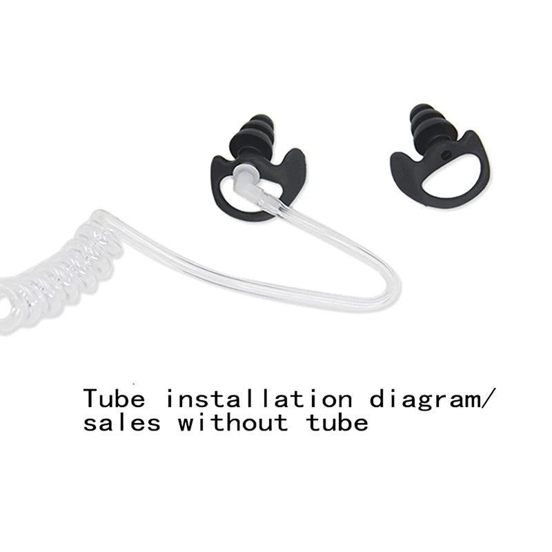 Silicone Earbud Replacement for Walkie Talkie Two Way Radio Earbud Replacement Tips Babs