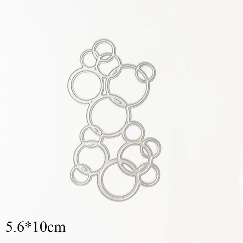 Circle Metal Cutting Die Stencils for Scrapbook & Cards Craft Cutting Dies Babs D