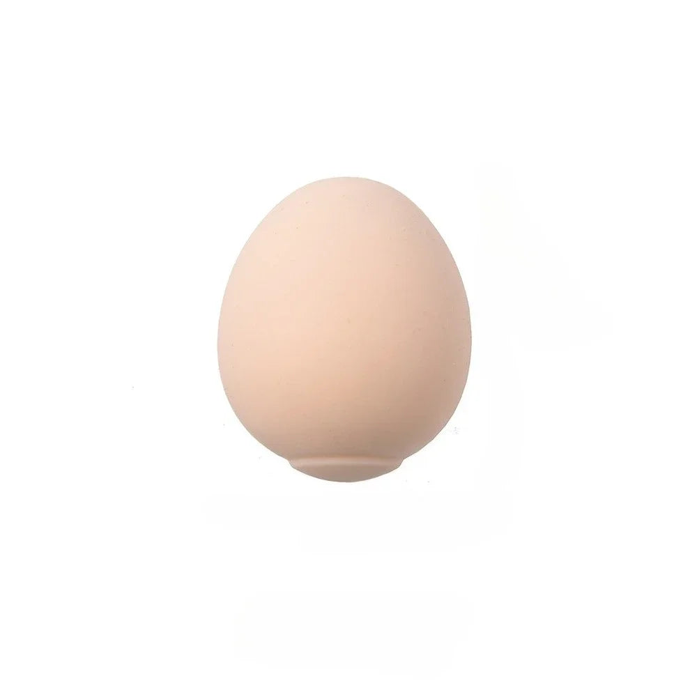 Squishy Egg Squeeze Ball – Funny Prank Novelty Gift Novelty Squeeze Toy Babs Milky White