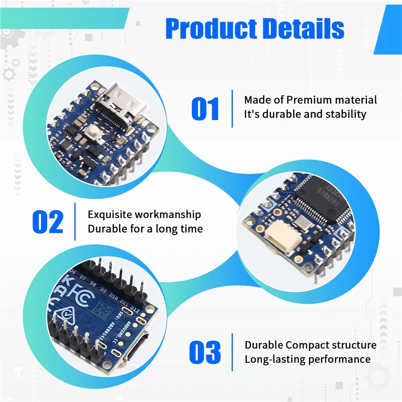 Arduino Nano R4 Compatible Board – Renesas RA4M1 3.3V Microcontroller Dev Board Babs