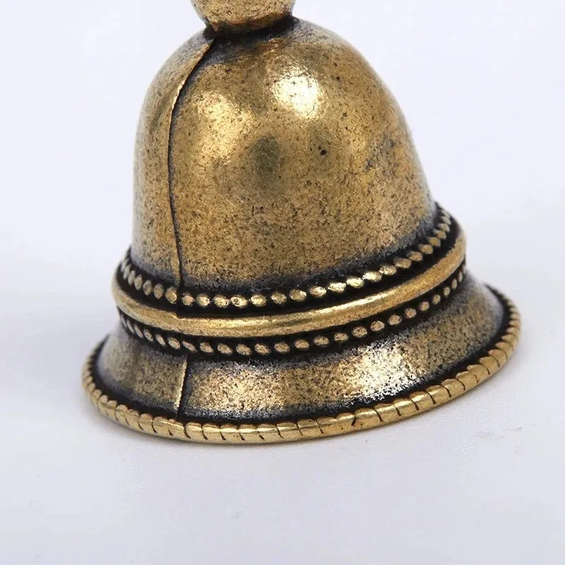Brass Copper Bell Keychain Wind Bell Christmas Gift Decor Decorative Bell Babs