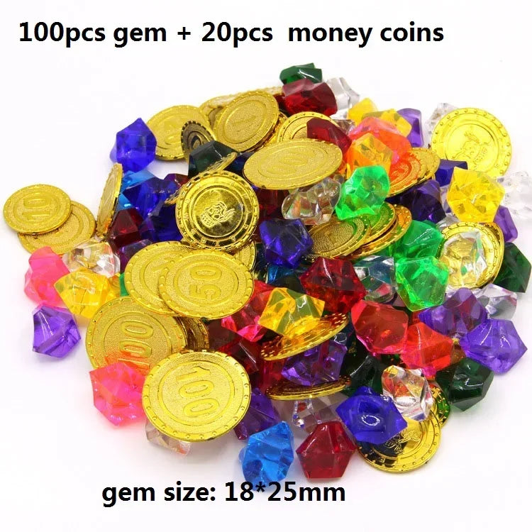 Pirate Jewels & Crystal Gems Party Favors – Vase Filler Confetti Party Favor Decorations Babs 1 (22)