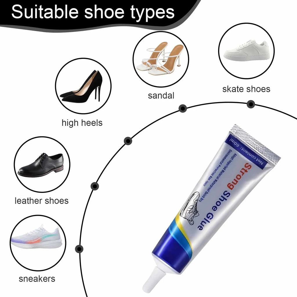 Waterproof Shoe Glue – Strong Adhesive for Boots & Leather Shoe Repair Adhesive Babs