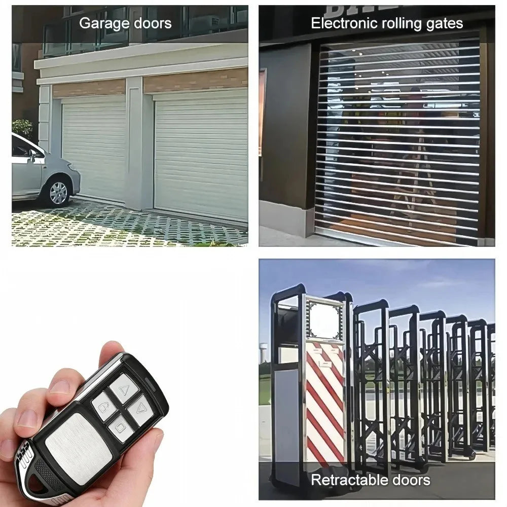 433MHz 4-Channel RF Remote Control Duplicator for Gate & Garage RF Remote Duplicator Babs