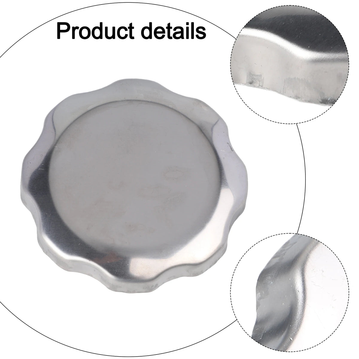 Metal Fuel Tank Cap for Honda GX120 GX140 GX200 GX270 GX340 GX390 Engine Fuel Tank Cap Babs