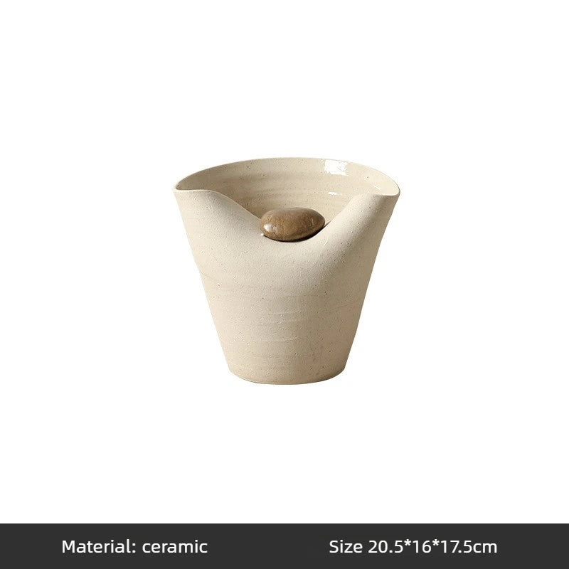 Nordic Ceramic Vase | Modern Living Room & Entryway Décor Decorative Ceramic Vase Babs Small