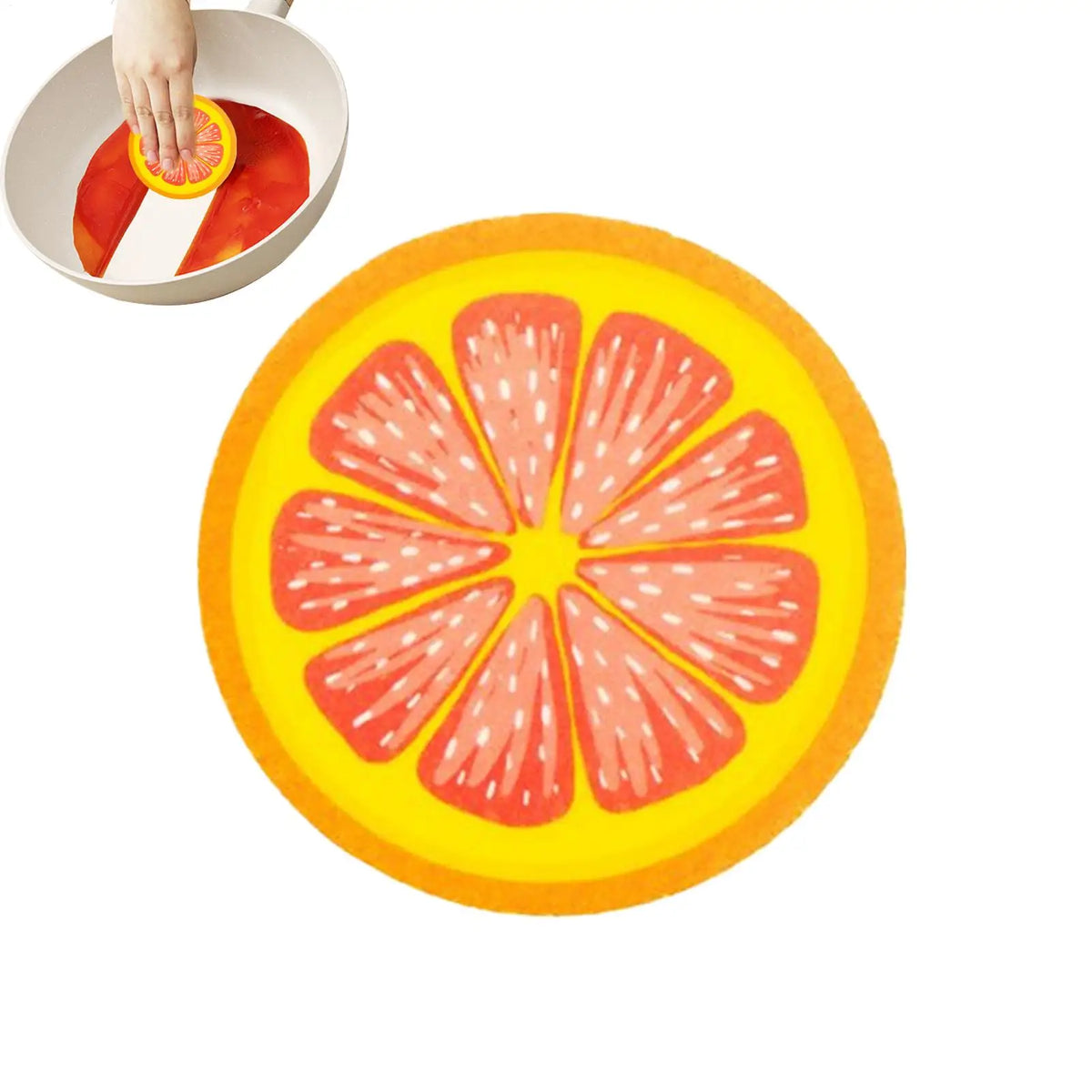 Fruit-Shaped Dish Sponges – Cute Reusable Kitchen Scrubbers Kitchen Dish Sponge Babs