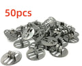 Wood Candle Wick Base Clips 50/100 Pack – Candle Making Candle Making Supplies Babs 50PCS