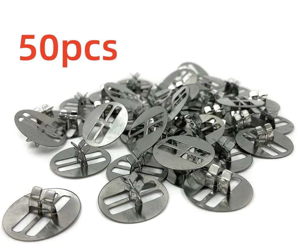 Wood Candle Wick Base Clips 50/100 Pack – Candle Making Candle Making Supplies Babs 50PCS
