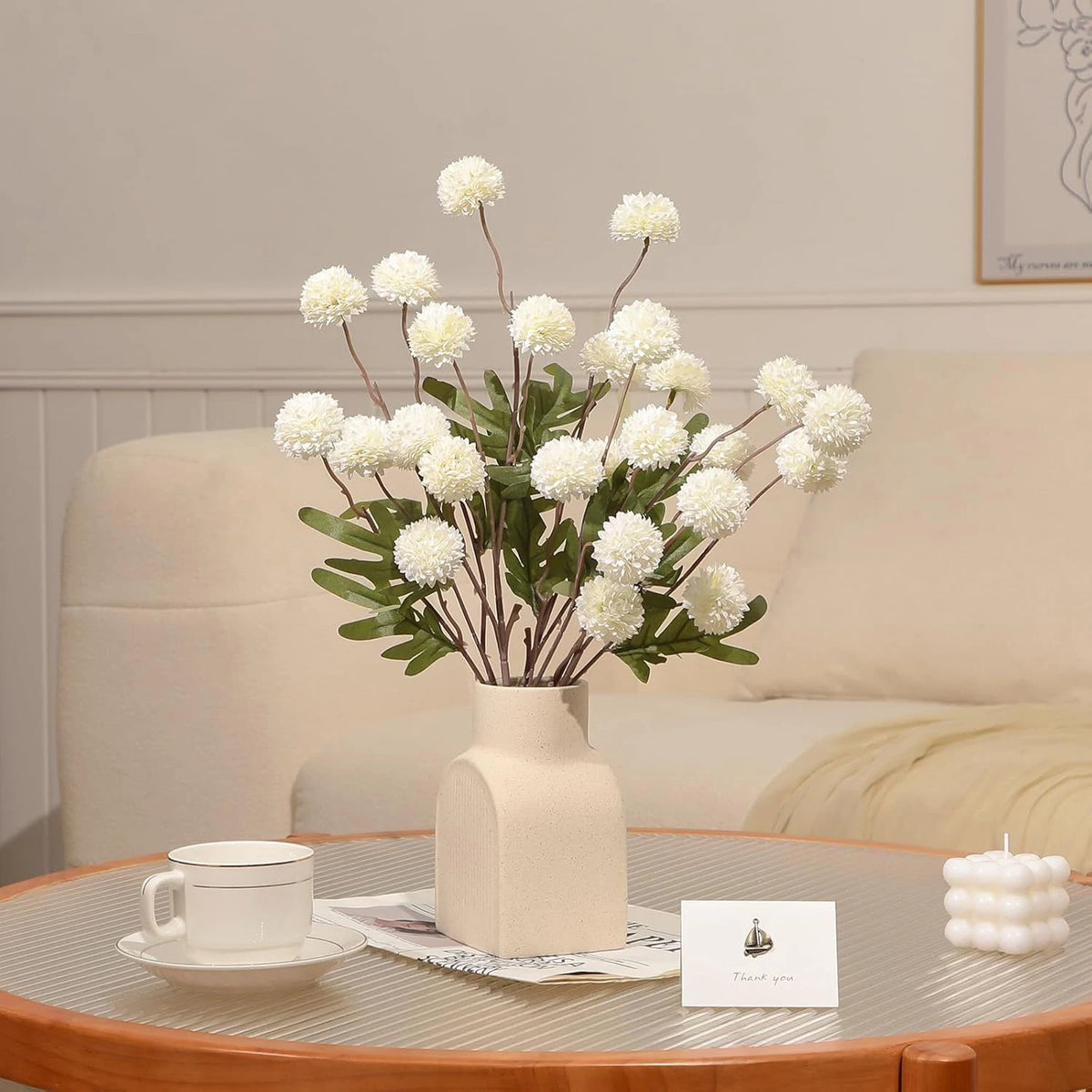 Artificial Silk Chrysanthemum Flowers – Home & Wedding Décor Artificial Silk Flowers Babs