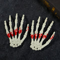 Halloween Fake Skeleton Hands Horror Props – 1 Pair Halloween Prop Babs A