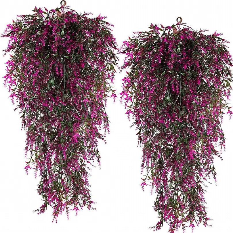 Artificial Eucalyptus Camellia Vine Wreath – DIY Home Decor Artificial Plant Vine Babs