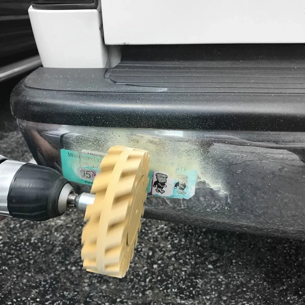 100mm Car Eraser Wheel – Decal & Vinyl Removal Drill Tool Decal Removal Wheel Babs