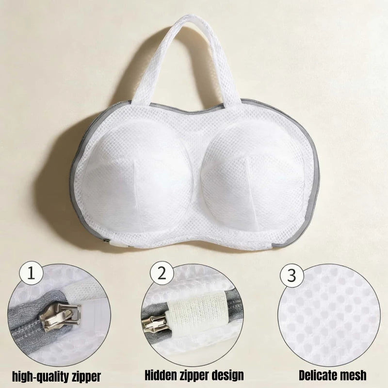 3D Bra Laundry Bag – Fine Mesh, Double Cup & Hanging Loop Bra Laundry Bag Babs