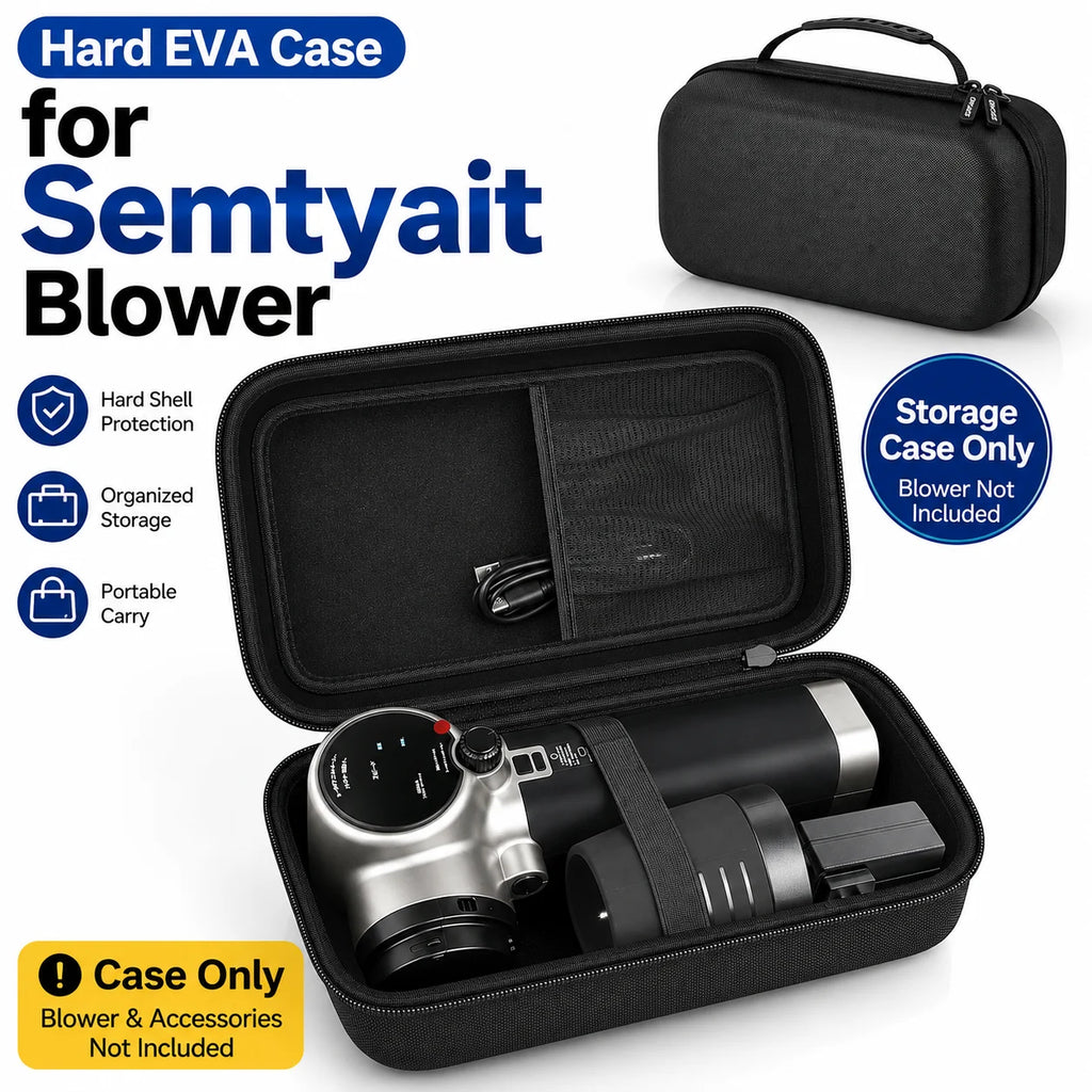 EVA Hard Case for Car Blower – 1680D Oxford Storage Organizer EVA Storage Case Babs