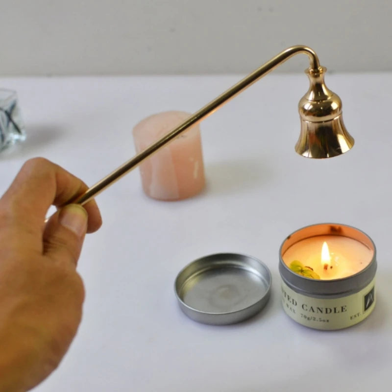 Metal Candle Snuffer – Elegant Multi-Color Candle Extinguisher Candle Snuffer Babs