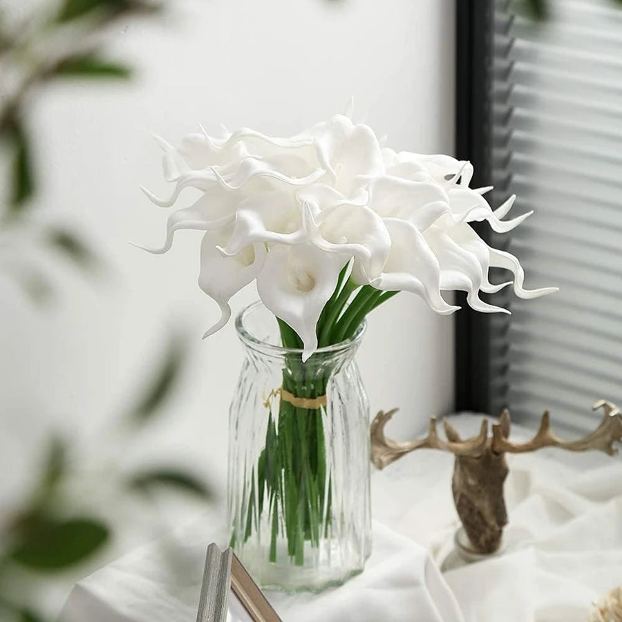 Artificial Lotus Flowers 10/20pcs – Wedding & Home Decor Artificial Flower Branches Babs