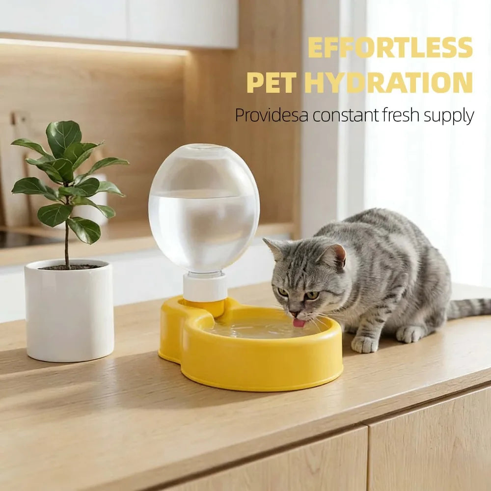 500ml Portable Pet Water Bottle with Built-in Bowl – BPA Free Pet Travel Water Bottle Babs