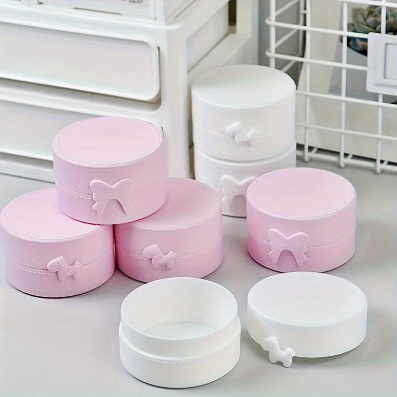 Bowknot Jewelry Organizer Box with Lid – Desktop Storage Jewelry Organizer Box Babs