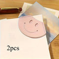 2pcs PU Leather Corner Bookmarks – Cute Handmade Book Accessories Leather Bookmarks Babs Pink