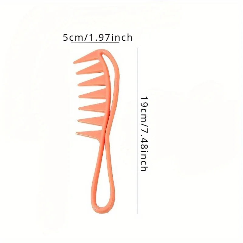 Retro Men's Hair Comb – Hollow 3D Handle for Styling & Massage Men's Hair Comb Babs