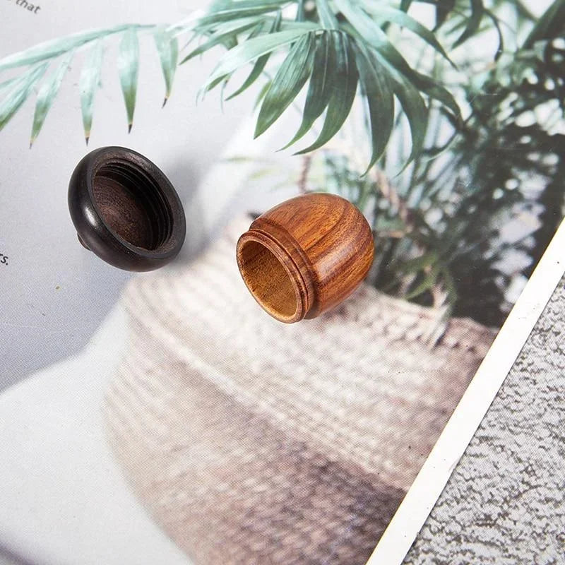 Acorn Wooden Pendant Box – Essential Oil Diffuser & Keepsake Wooden Aromatherapy Pendant Babs