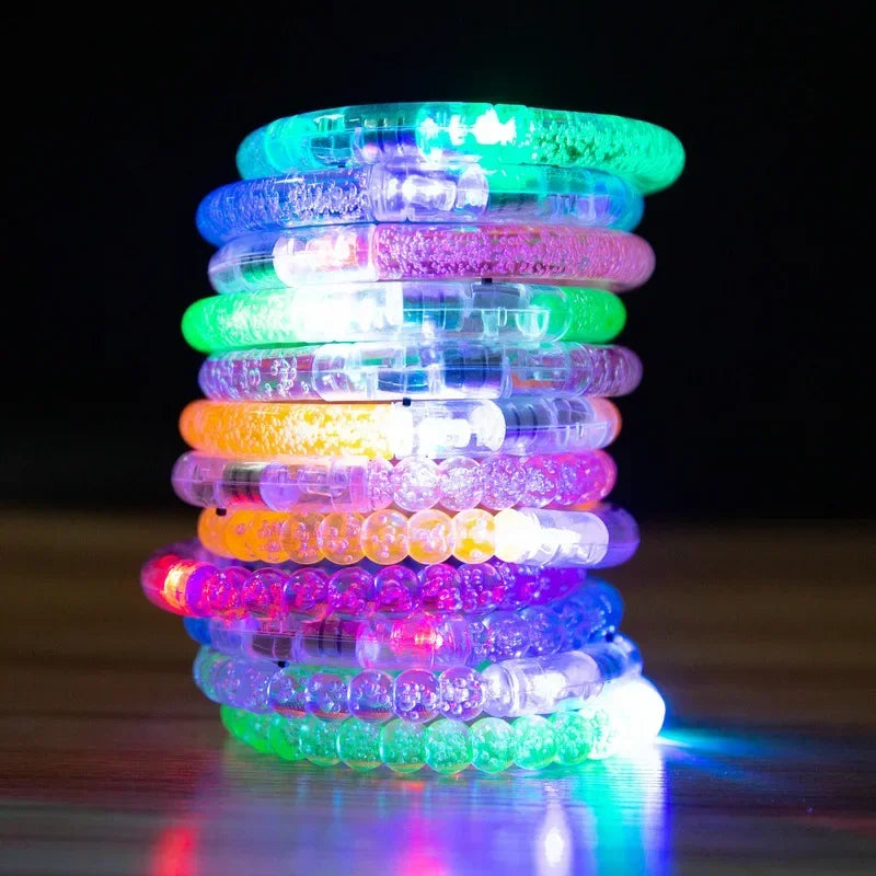 LED Light Up Glow Bracelet Watch – Party, Halloween & Cosplay LED Glow Bracelet Babs