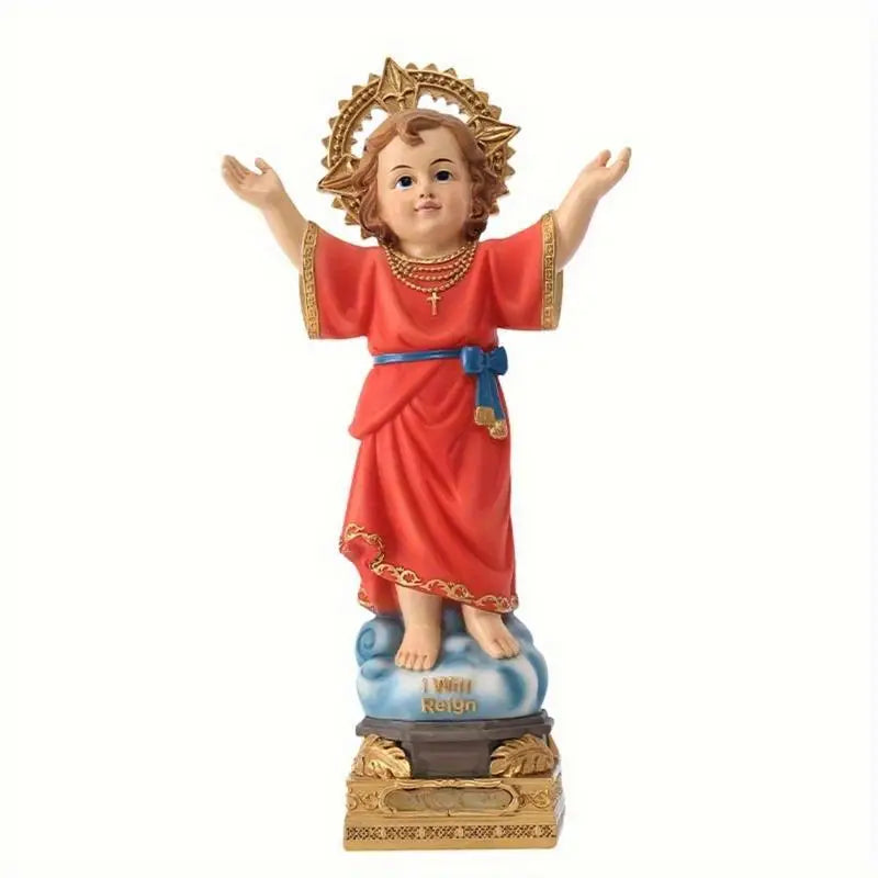 32.5cm Divino Niño Jesús Resin Statue | Baby Jesus Figurine Religious Figurine Babs 1pc