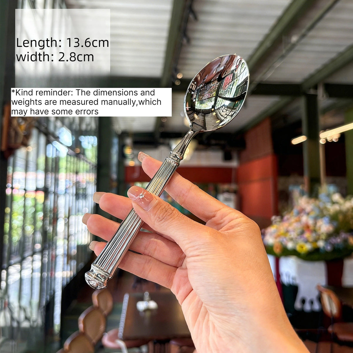 Roman Column Stainless Steel Cutlery Set – Knife Fork Spoon Stainless Steel Cutlery Babs Tea spoon